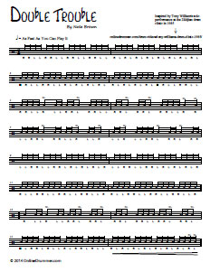 Double Trouble - Snare Solo Double Trouble - Snare Solo