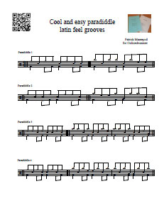 Paradiddle Latin Groove Paradiddle Latin Groove