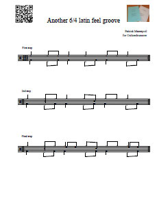 6/4 Latin Feel Beats - Lesson 3 6/4 Latin Feel Beats - Lesson 3