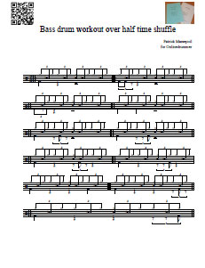 Bass Over Half-time Shuffle Bass Over Half-time Shuffle