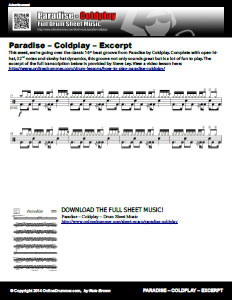 Paradise - Coldplay - Excerpt Paradise - Coldplay - Excerpt
