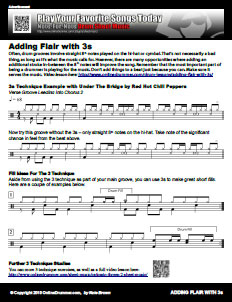 Adding Flair With Threes Adding Flair With Threes