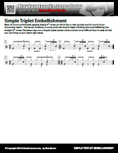 Simple Triplet Embellishments - PDF Simple Triplet Embellishments - PDF
