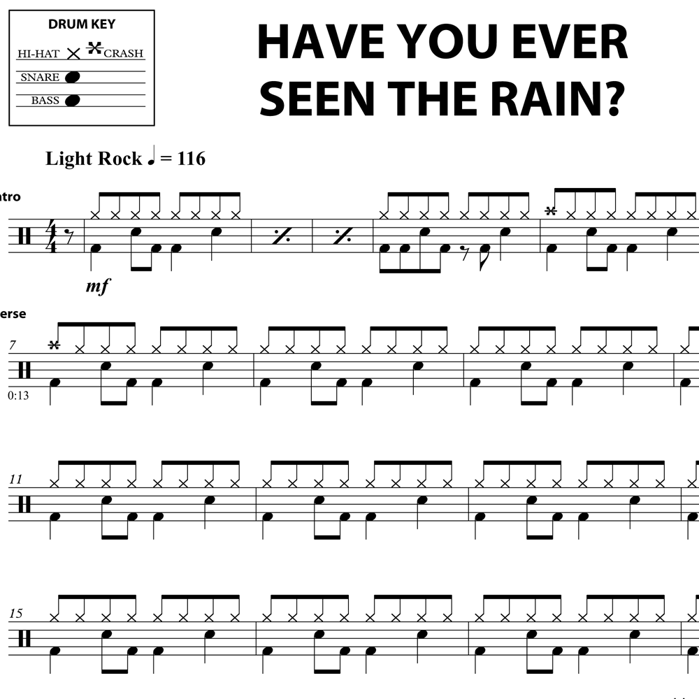 Have you ever seen the rain кто поет