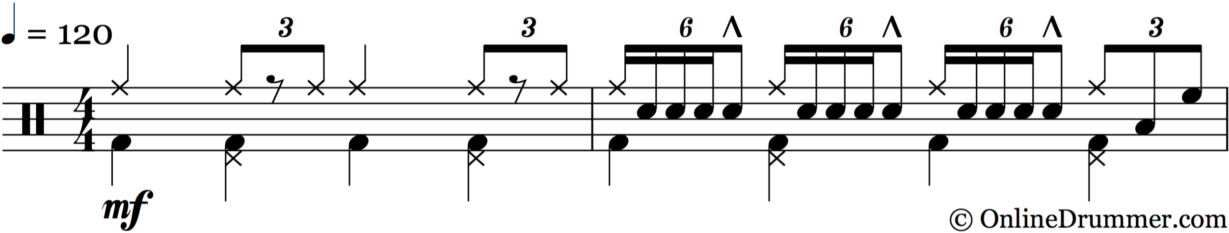 Paradiddle 5-Stroke Lick Paradiddle 5-Stroke Lick