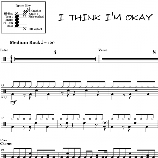 I Think I'm Okay - Machine Gun Kelly with Yungblud I Think I'm Okay - Machine Gun Kelly with Yungblud
