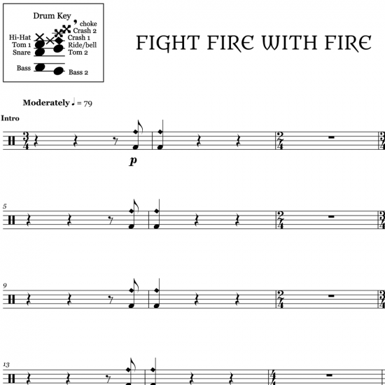 Fight Fire with Fire - Metallica Fight Fire with Fire - Metallica - Thumbnail