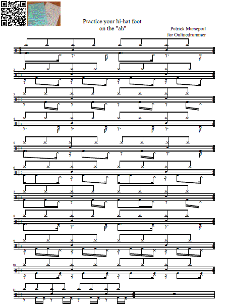 Practice Your Hi-Hat Foot On The Ah Practice Your Hi-Hat Foot On The Ah